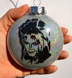 Labyrinth Jareth David Bowie Ornament ~ Christmas gift for sister, brother, mother, father, best friend, babes with power or goblin kings