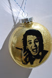 Bill Murray ~ Funny Scrooged Christmas tree Ornament ~ Great gift for father, grandparents, dad, mom, cousin, or your own Ebenezer Scrooge