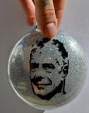 Anthony Bourdain RIP Christmas tree ornament ~ Unique gift for father, mother, best friend forever, co-worker, foodie or chef