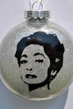 Joan Crawford Christmas tree ornament ~ Funny and unique gift for mother, aunt, cousin, bff, or your mommie dearest