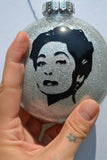 Joan Crawford Christmas tree ornament ~ Funny and unique gift for mother, aunt, cousin, bff, or your mommie dearest