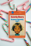 Ramona Quimby ~ Beverly Cleary children book cover Christmas Ornament ~ Cute gift for daughter, baby's first Christmas, teacher, or Beezus