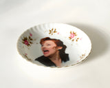 Funny Delia Deetz Catherine O'Hara Vintage Plate ~ 1980s Beetlejuice ~ Unique gift for Sister, Brother, Mom, Dad, Best Friend, or Day-O fan
