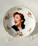 Funny Delia Deetz Catherine O'Hara Vintage Plate ~ 1980s Beetlejuice ~ Unique gift for Sister, Brother, Mom, Dad, Best Friend, or Day-O fan