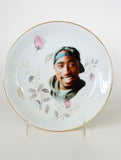 Funny Tupac Shakur vintage Plate ~Upcycled gift for Sister, Brother, Mom, Roommate, Best Friend, or Gangsta rap music fans