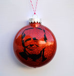 Donald Trump ~ Funny glitter Christmas Ornaments ~ Present for dad, coworker, uncle, bff Republican or gag gift ~  Limited Edition