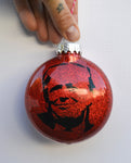 Donald Trump ~ Funny glitter Christmas Ornaments ~ Present for dad, coworker, uncle, bff Republican or gag gift ~  Limited Edition