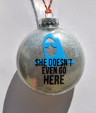 Mean Girls ~ You go Glen Coco ~ Funny Christmas tree Ornament ~ Hilarious gift for best friend, coworker, mom, aunt, movie buff, or Tina Fey