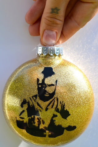 Mister T ~ A-team ~ Merry Christmas Ornament gift for Dad, Brother, Uncle, Co-worker, best friend or Mr. T fan!