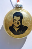 Dan Conner ~ John Goodman Merry Christmas Ornament ~ Roseanne TV show ~ Gift for father, mother, co-worker, neighbor, 1990s television lover