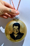 Dan Conner ~ John Goodman Merry Christmas Ornament ~ Roseanne TV show ~ Gift for father, mother, co-worker, neighbor, 1990s television lover