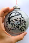 RuPaul Santa ~ Funny Merry Christmas ornament ~ Shante you Sleigh ~ Hilarious gift for Drag Race lovers, queens, or best friends forever