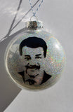 Neil deGrasse Tyson Christmas tree Ornament ~ Funny and unique gift for mom, dad, cousin, co-worker, best friend, or science nerd