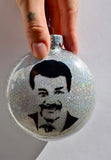 Neil deGrasse Tyson Christmas tree Ornament ~ Funny and unique gift for mom, dad, cousin, co-worker, best friend, or science nerd