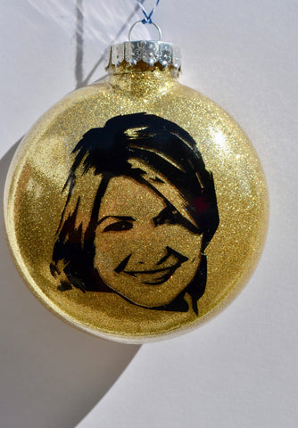 Martha Stewart Christmas tree Ornament ~ Unique present for mother, aunt, cousin, best friend forever, DIY, or a creative craft maven