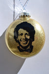 Garry Shandling Christmas tree Ornament ~ Funny and unique gift for mom, dad, coworker, Larry Sanders or a neurotic stand-up comic lover