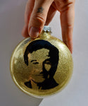 Robin Williams Christmas Tree Ornament ~ RIP ~ Unique gift for mom, dad, grandpa, grandma, comedy lover, Mrs. Doubtfire aficionado