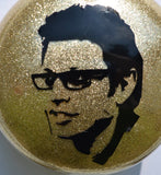 Jeff Goldblum ~ Ian Malcolm Jurassic Park ~ Funny Christmas Tree ornament ~  Unique gift for father, uncle, bro, coworker, bff or movie fan