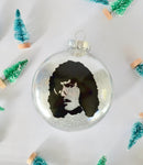 Funny Christmas ornament ~ Weird Al Yankovic ~ Hilarious gift for Brother, Aunt, Uncle, Accordion music lover or Weird best friend