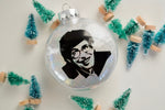 Stephen Hawking Christmas Tree Ornament ~ Unique gift for dad, mom, brother, best friend, science lover, professor or theoretical physicist