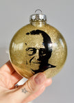 Funny Stan Lee inspired Christmas tree ornament ~ Unique gift for dad, brother, coworker, BFF, mom, Spiderman or comic book men