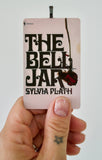 Sylvia Plath The Bell Jar ~ Vintage book cover Christmas ornament ~ Great gift for mom, bff, teacher/professor, English major or poetry nerd