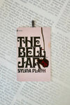 Sylvia Plath The Bell Jar ~ Vintage book cover Christmas ornament ~ Great gift for mom, bff, teacher/professor, English major or poetry nerd