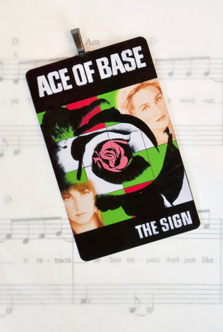 Ace of Base ~ Hit Cassette tape Christmas ornament ~ Perfect gift for pop music lovers, mom, dad, girlfriend, boyfriend or music teacher