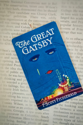 The Great Gatsby ~ Vintage book cover Christmas ornament ~ Unique gift for friend,  teacher, professor, English major, Zelda or F. Scott