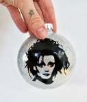 Edward Scissorhands ~ Funny Christmas Ornament ~ Unique gift for best friend, sister, secret Santa, co-worker, Johnny Depp or Tim Burton fan