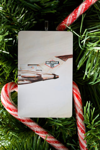 Beastie Boys License to Ill ~ Cassette tape inspired Christmas Tree Ornament ~ Funny gift for brother, co-worker musician or Best Friend