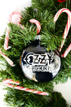 Ozzy Osbourne Black Christmas ornament ~  Unique gift for rock & roll dad, heavy metal mom, brother, Best Friend, or a Prince of Darkness