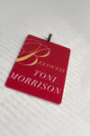 Beloved Toni Morrison book cover Christmas ornament ~ Unique gift for mother, best friend, teacher, professor, English major or Oprah