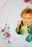 Drop Dead Fred upcycled vintage china plate ~ Funny birthday gift for best friend, girlfriend, boyfriend, 1990s kid or imaginary friend