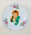 Drop Dead Fred upcycled vintage china plate ~ Funny birthday gift for best friend, girlfriend, boyfriend, 1990s kid or imaginary friend