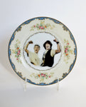 Bill and Ted's Excellent Adventure upcycled vintage plate ~ Weird & funny gift for dad, roommate, brother, mom, sister, bff, or Keanu Reeves