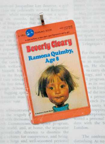 Ramona Quimby ~ Beverly Cleary children book cover Christmas Ornament ~ Cute gift for daughter, baby's first Christmas, teacher, or Beezus