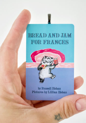 Bread and Jam for Frances ~ Classic and vintage children book cover Christmas Ornament ~ Gift for baby's first Christmas, teacher, or reader