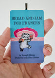 Bread and Jam for Frances ~ Classic and vintage children book cover Christmas Ornament ~ Gift for baby's first Christmas, teacher, or reader