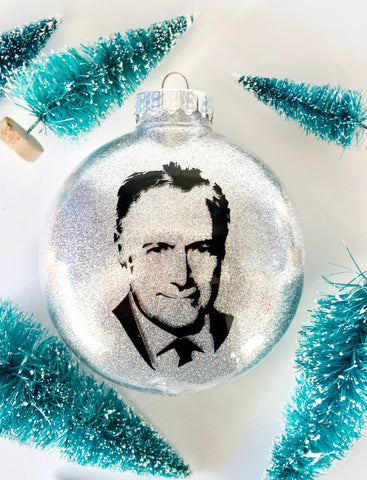 Alex Trebek ~ RIP Christmas ornament ~ Funny gift for Jeopardy! game show fans, mom, dad, grandma, grandpa, best friend or Ken Jennings