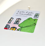 Lyle Lyle Crocodile ~ book cover Christmas Ornament ~ Great gift for son, daughter, school teachers, bookworm, readers, or Upper East Siders