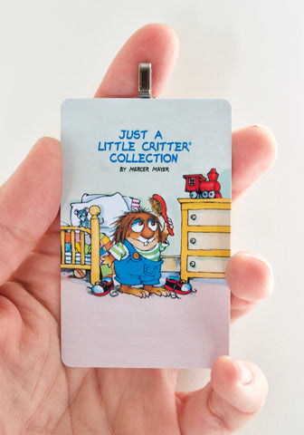 Little Critters by Mercer Mayer ~ children's book cover Christmas Ornament ~ gift for son, daughter, school teacher, bookworm, or readers