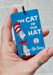 Cat in the Hat Dr. Seuss ~ children's book cover Christmas Ornament ~ gift for son, daughter, teacher, bookworms, or readers