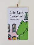 Lyle Lyle Crocodile ~ book cover Christmas Ornament ~ Great gift for son, daughter, school teachers, bookworm, readers, or Upper East Siders