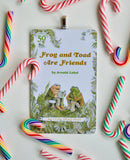 Frog and Toad are Friends ~ classic children's book Christmas Ornament ~ Unique gift for son, daughter, baby's first Christmas or teachers