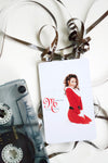 Mariah Carey Merry Christmas ~ Cassette Tape ornament ~ Funny gift for mom, boyfriend, girlfriend, best friend, teacher, or butterfly lover