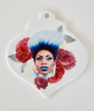 Monét Exchange ~ Funny Drag Queen Christmas tree ornament ~ Hilarious gift for Drag Race lovers, mom, kings, queens, or best friends forever