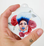 Monét Exchange ~ Funny Drag Queen Christmas tree ornament ~ Hilarious gift for Drag Race lovers, mom, kings, queens, or best friends forever