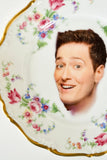 Randy Rainbow upcycled vintage China dish ~ Funny gift for Sister, Brother, Mother, Father, Boyfriend, Liberal music nerd, or Best Friend