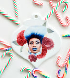 Monét Exchange ~ Funny Drag Queen Christmas tree ornament ~ Hilarious gift for Drag Race lovers, mom, kings, queens, or best friends forever